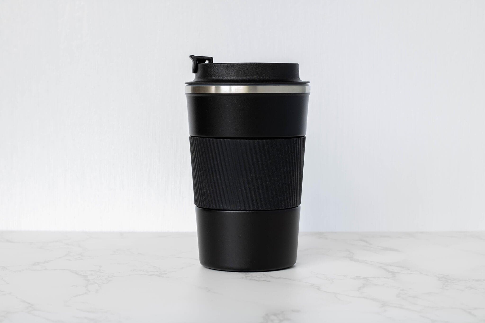 Tea or Coffee Travel Mug - Black - Tea product image