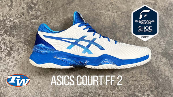 ASICS COURT FF 2 2022 FUNCTIONAL TENNIS SHOE OF THE YEAR