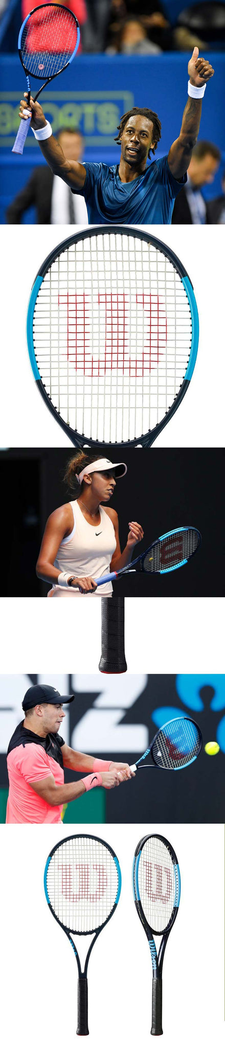 Wilson Ultra giveaway - Same racket used by Monfils, Coric and Madison keys 
