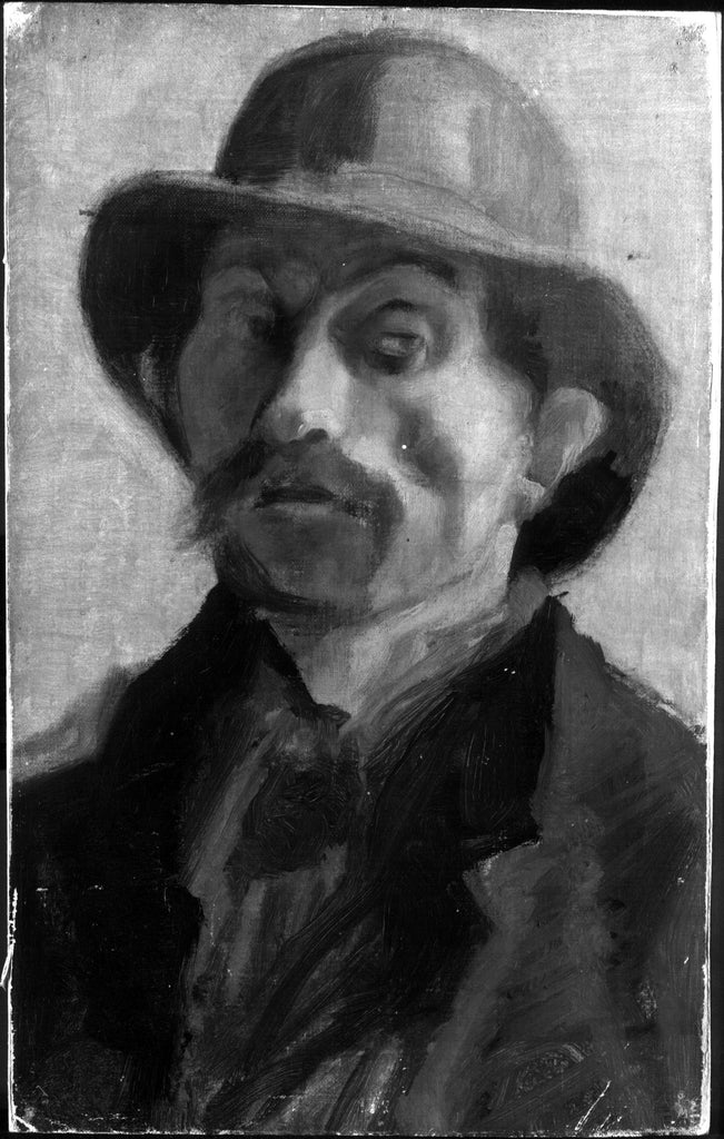 Vincent van Gogh portrait infrared