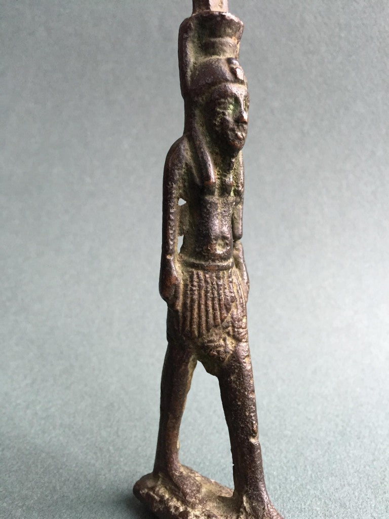 Nefertem Bronze Statuette