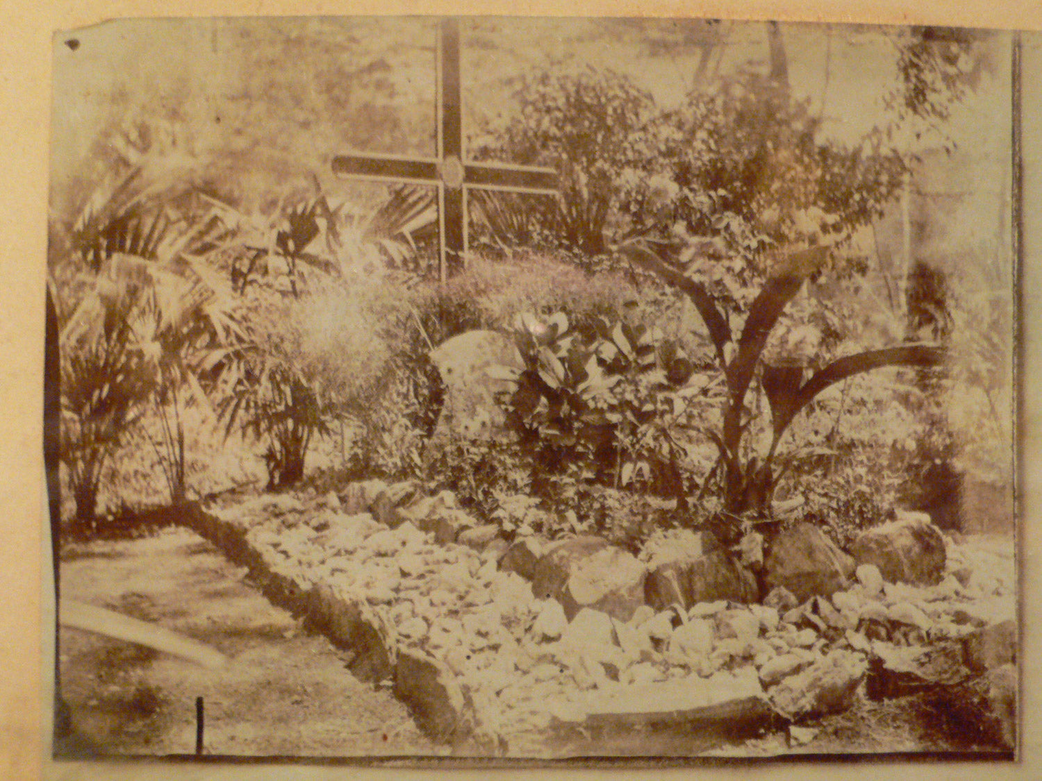 Grave of Paul Gauguin buried on island of Hiva Oa, ATUONA, FRENCH POLYNESIA 