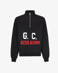 GCDS Half Zip Polo