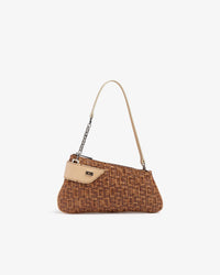 Comma Notte Gcds Monogram Rafia Bag