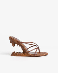 Morso Gcds Monogram Rafia Thong Sandals