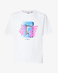 Graffiti Loose T-shirt | Men T-shirts White | GCDS®