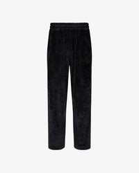 Gcds Velvet Track Pants | Men Trousers Black | GCDS®