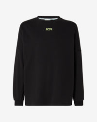 Eco Logo Long Sleeves T-shirt : Men T-shirts Lime | GCDS