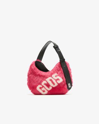 Gcds Pink Comma Logo Twist Bag