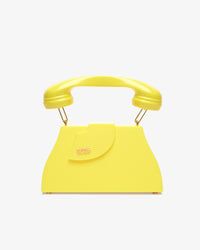 Call Me Comma Regular Bag | Women Bags Yellow | GCDS®