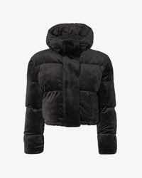 Gcds Velvet Bomber | Women Coats & Jackets Black | GCDS®