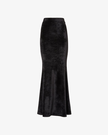 Velvet Long Skirt