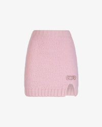 Gcds Hairy Skirt | Women Mini & Long Skirts Pink | GCDS®