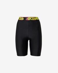Spongebob Cyclist : Women Trousers Black | GCDS