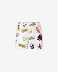 All-Over Surfing Wirdo Swim Shorts