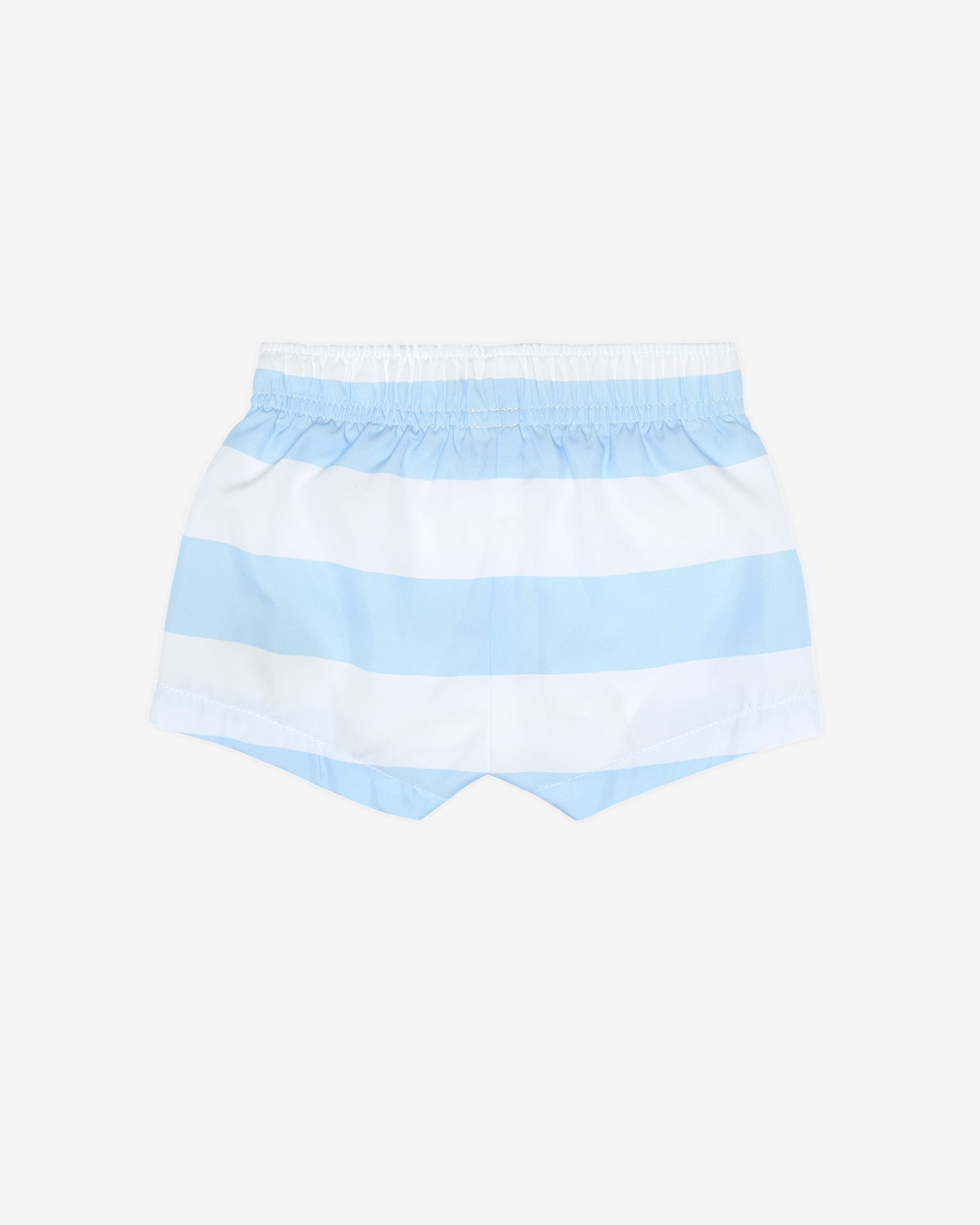 Baby Striped Swim Shorts: Boy Swim shorts Light Blue | GCDS