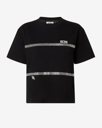 Bling Gcds T-Shirt : Women T-shirts Black | GCDS Spring/Summer 2023