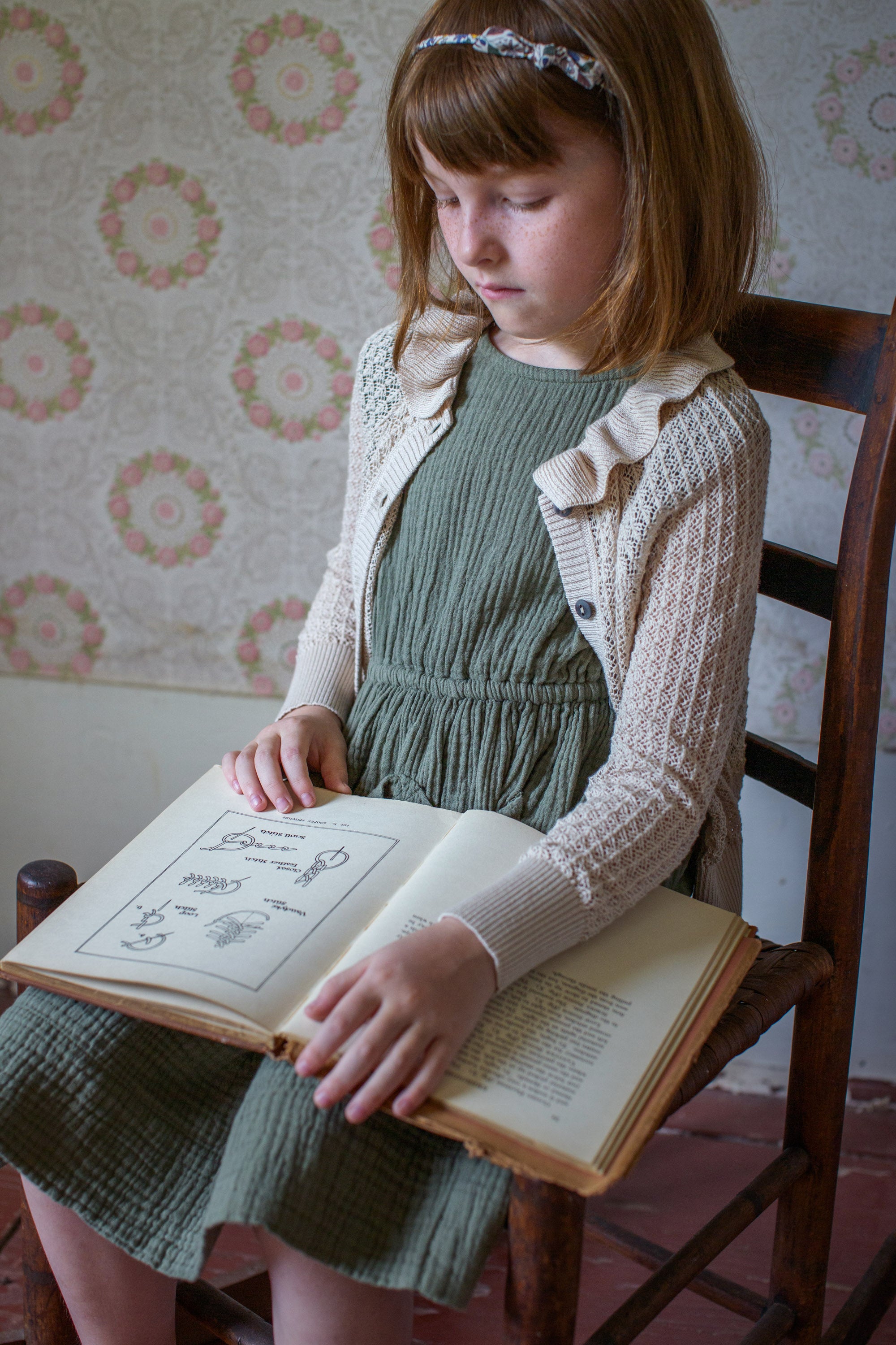 soor ploom Iona Cardigan, Dark Tea  4yサイズアウトのため出品します