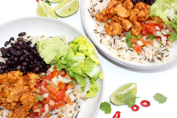 Cajun Chicken Burrito Bowl Voltage Sport