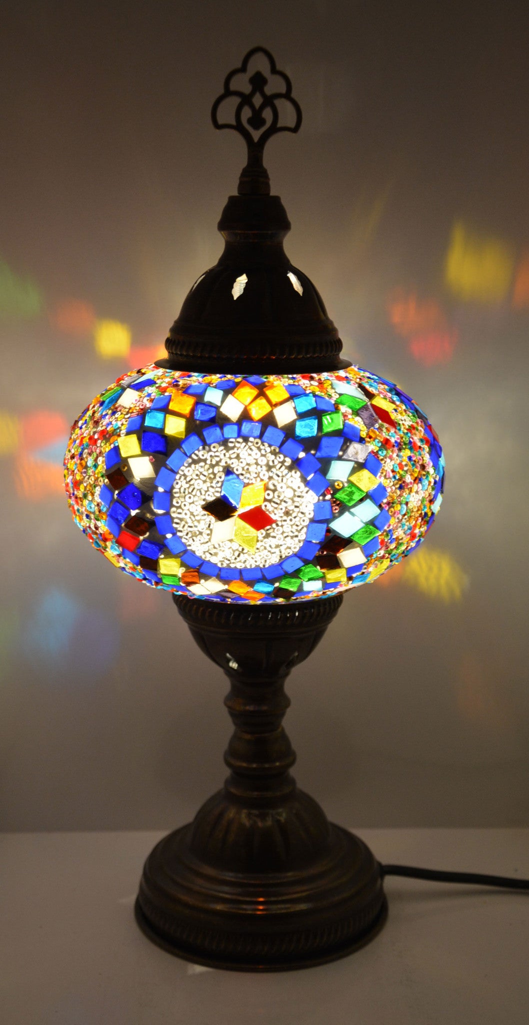 Turkish Mosaic Table Lamp – Lamptastico