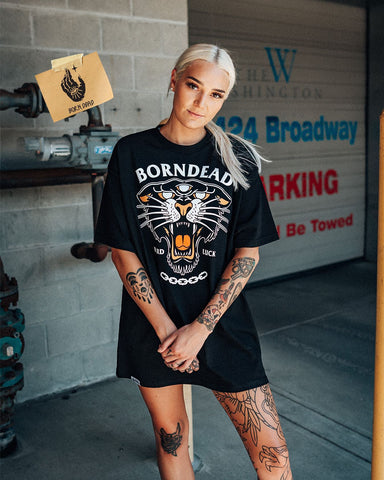 American Traditional tattoo style tee