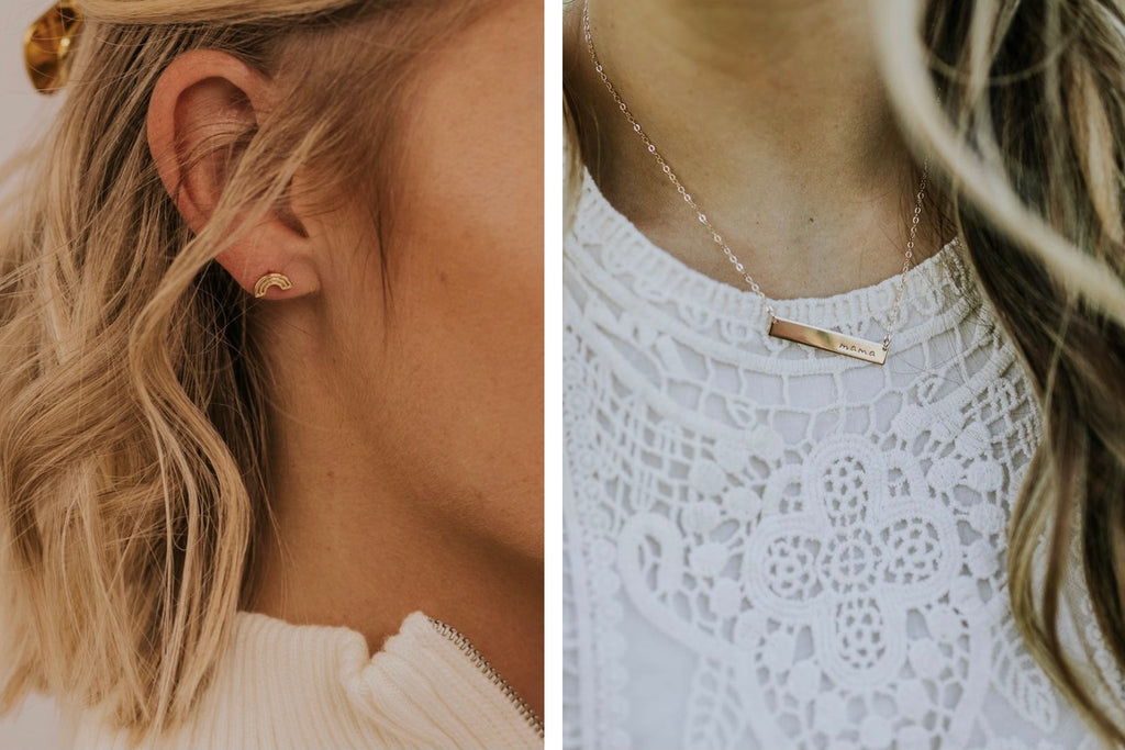 Minimal jewelry - Mother's Day Gift Guide