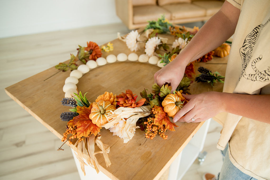 Flower Wreath DIY