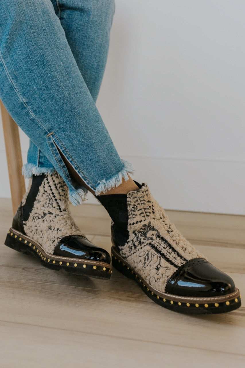 Textile Chelsea Boot - Women's Slip On 