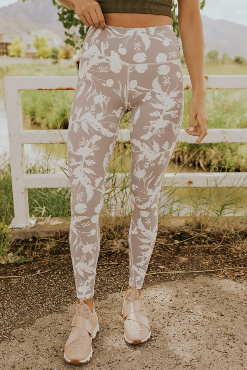 floral leggings