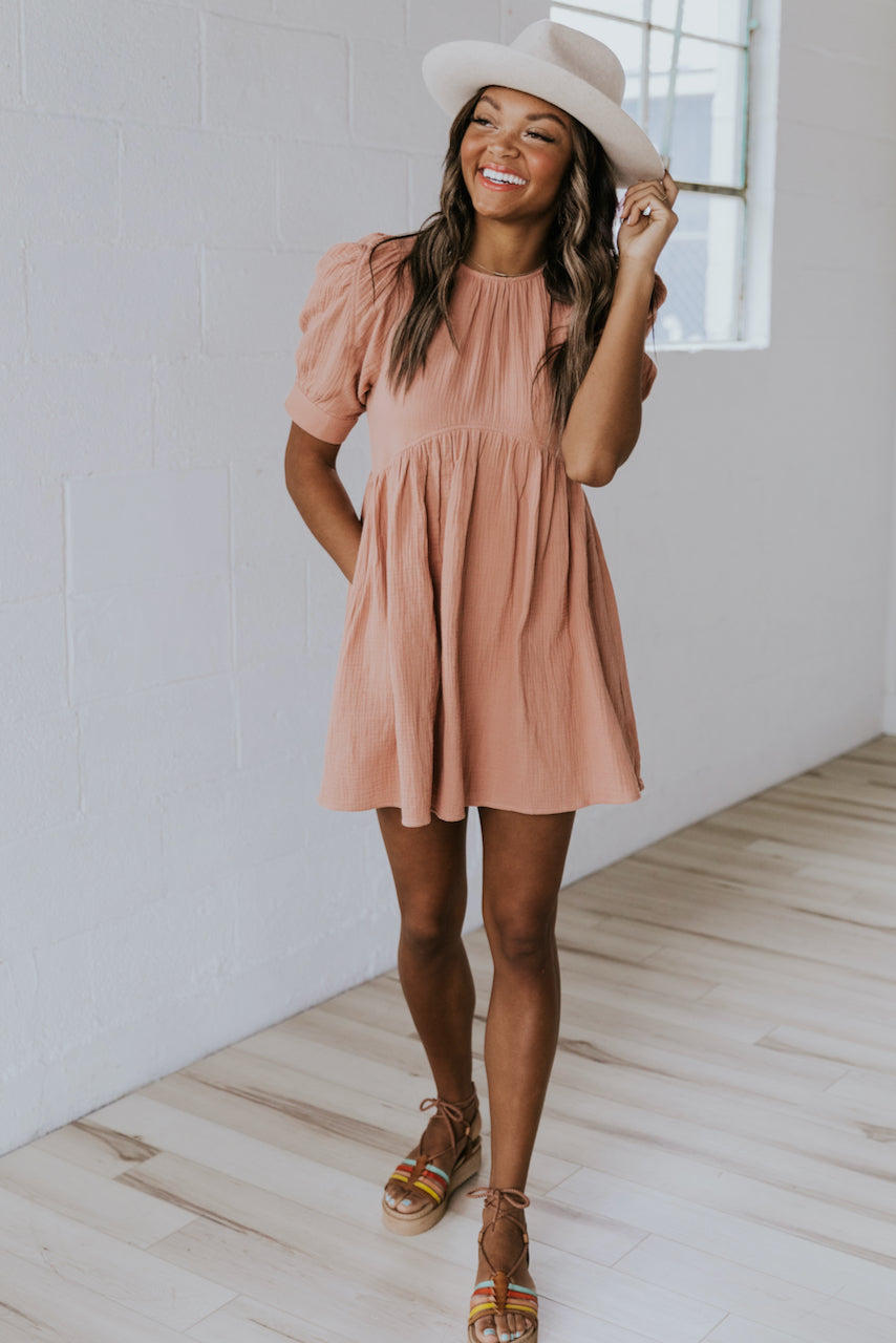 Short Pink Dress | ROOLEE