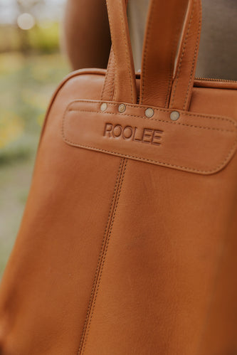 Roolee Sandy Toes Woven Tote Bag