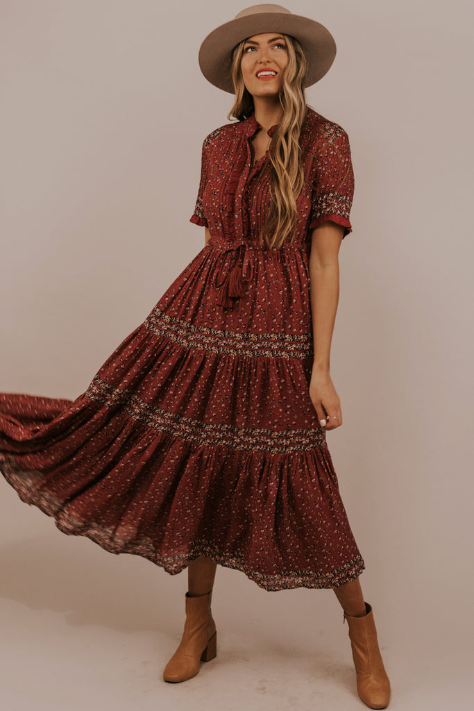 Free People Maxi Dress - Boho Chic Clothing| ROOLEE