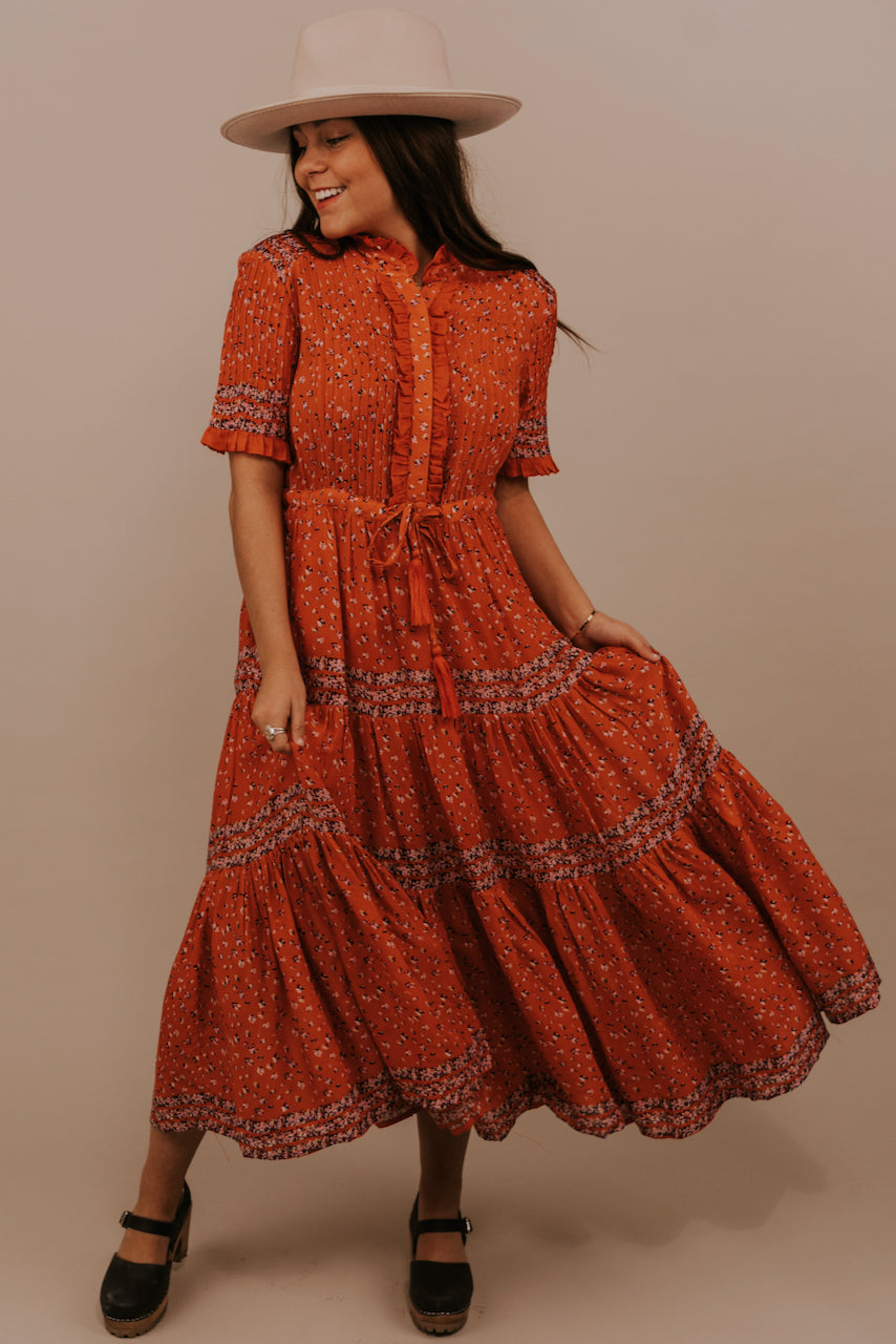 Free People Red Maxi Dress Online Sale ...