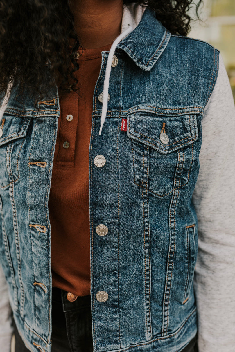 levis hybrid trucker jacket