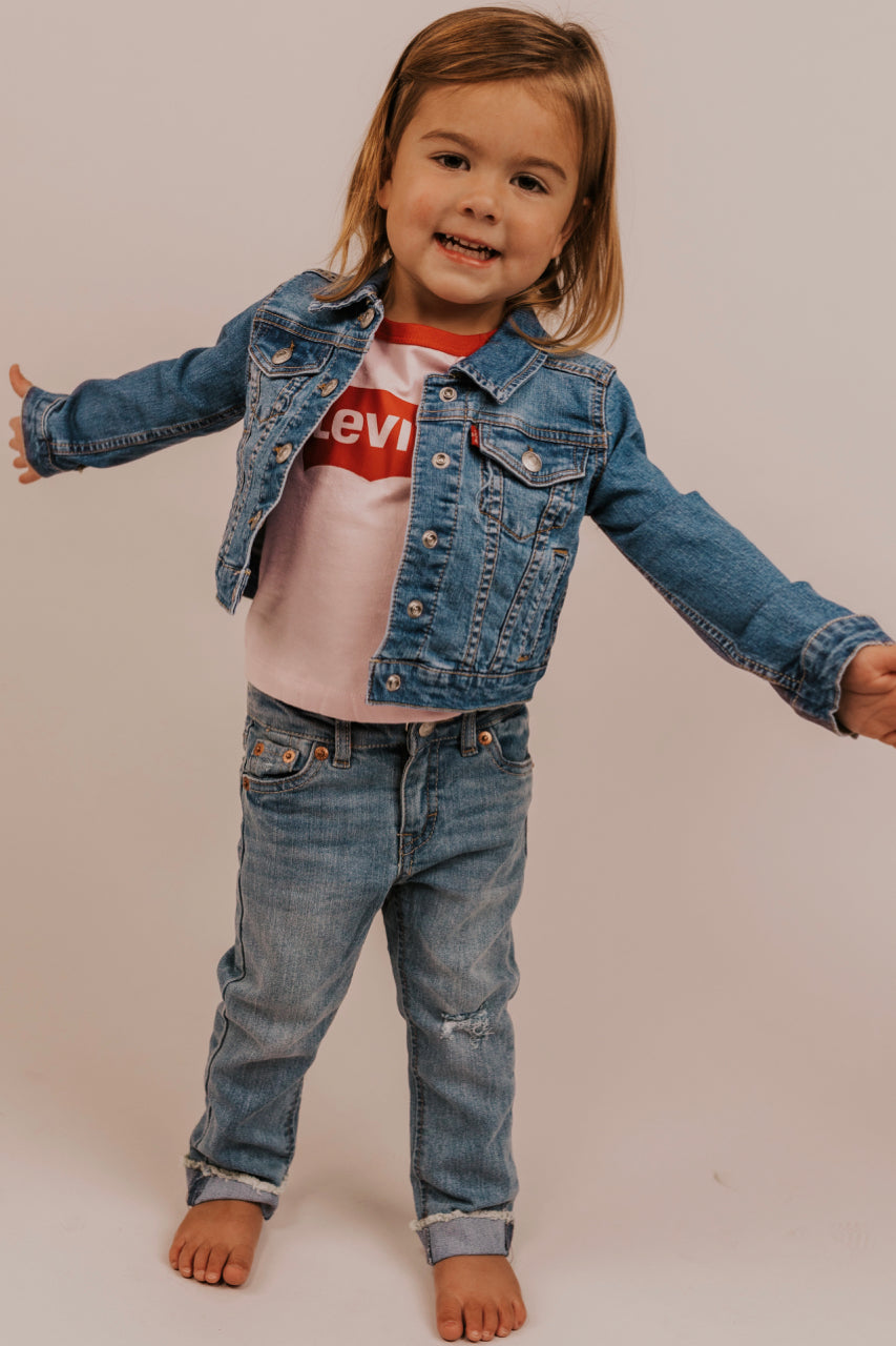 girls levis denim jacket