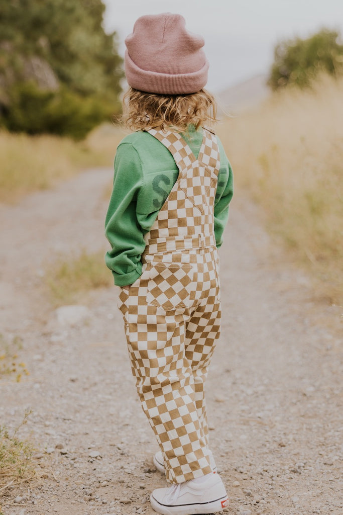 REDDISH BROWN JIMMY&SONS OVERALLS セットアップ-