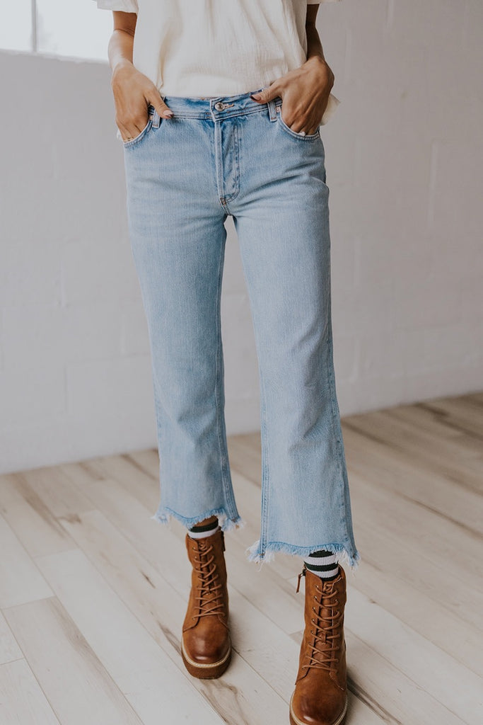 Mid-Rise Straight Jeans - Women's Denim + Jeans | ROOLEE