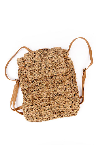 Roolee Sandy Toes Woven Tote Bag