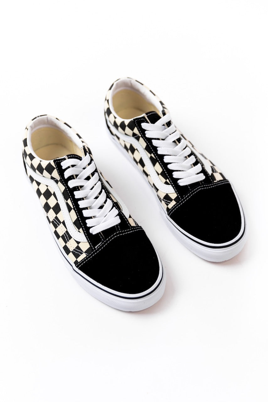 Old Skool Checkered Vans Trendy Every Day Sneakers | ROOLEE