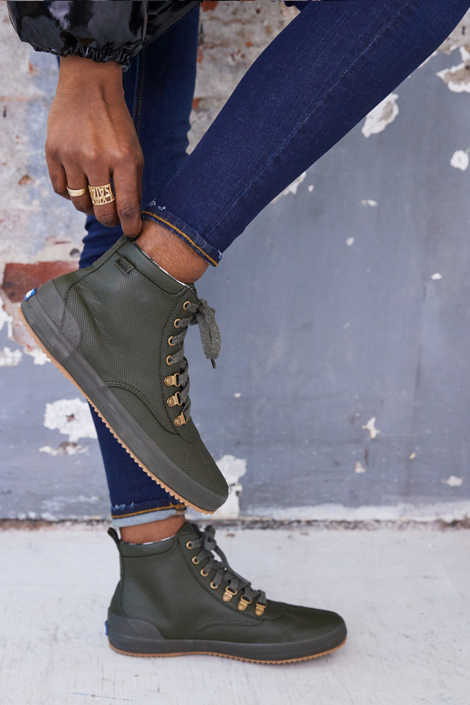 women's scout boot splash twill