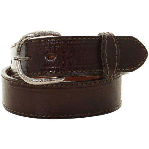 Double J Saddlery B1120 Vintage Ostrich Belt