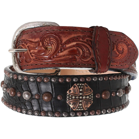 Original Exotic Ostrich Cowboy Belt - Exotic Cowboy Belt – Don Max