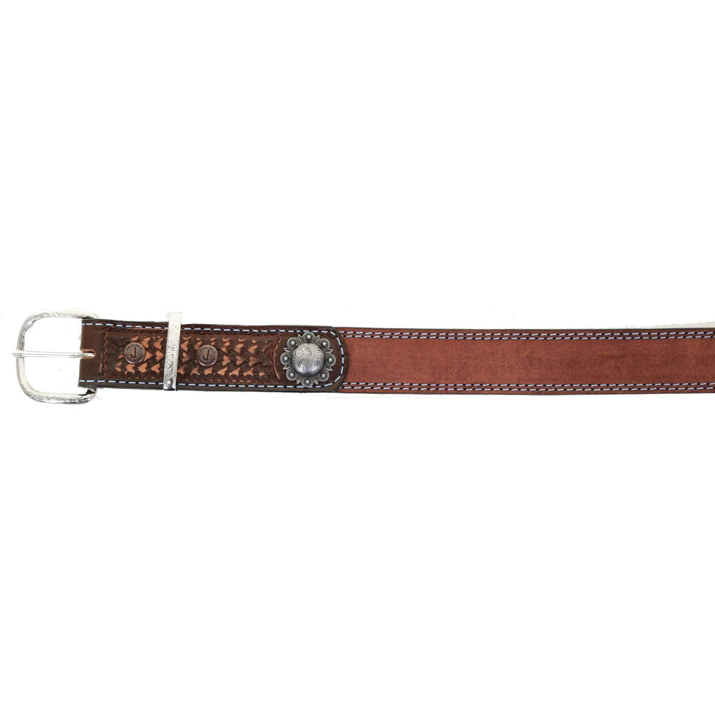 Islamorada Italian Saddle Leather Belt - Camo, 40