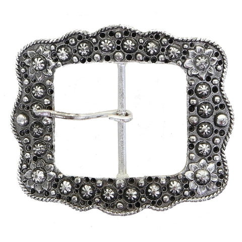 2pcs 1 Inch Square Belt Buckle Single Prong Strap Buckles 