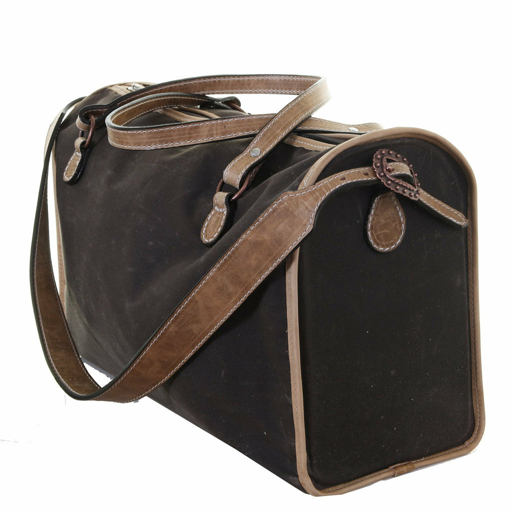 DUF16 - Digital Camo Canvas Duffel Bag - Double J Saddlery