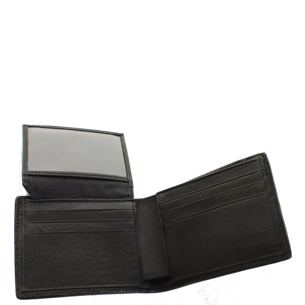 Double J Saddlery Men's Hand-Tooled Bifold Wallet