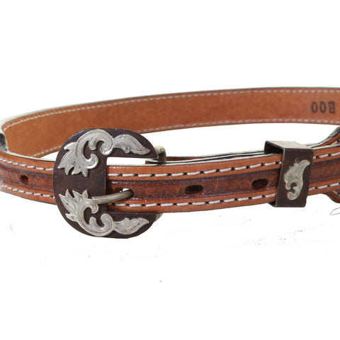 Antiqued Copper Sleek Cart Buckles Pair Horse Tack Headstall Belts Spur  Straps