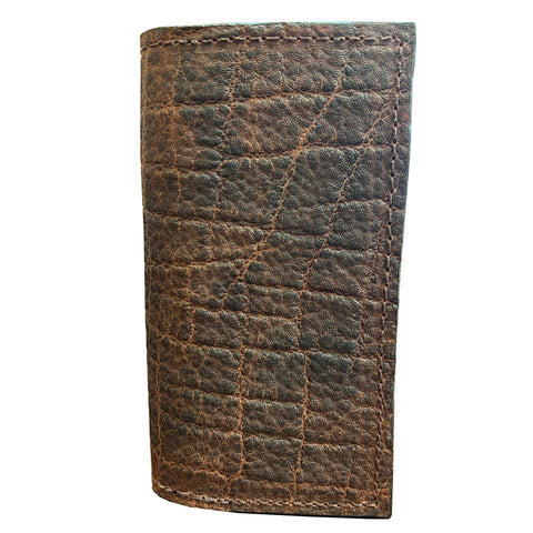 Custom Tooled Leather Checkbook Cover — 33 Ranch & Saddlery, LLC