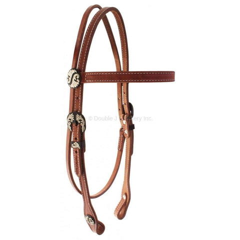 Harness Leather Headstall w/Training Bosal - Jeffers