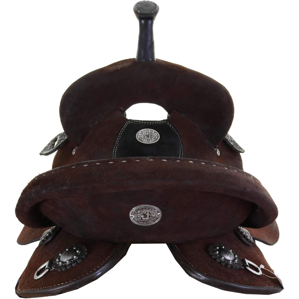 Double Diamond Platinum Barrel Saddles – Custom Leather Superstore